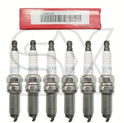 #ad 6Pcs Genuine OEM 12290 R71 L01 Iridium Spark Plug For Honda Accord V6 Odyssey $29.99