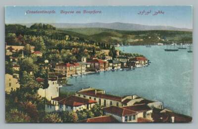 Beykoz CONSTANTINOPLE Turkey Antique Istanbul Postcard ~1910s