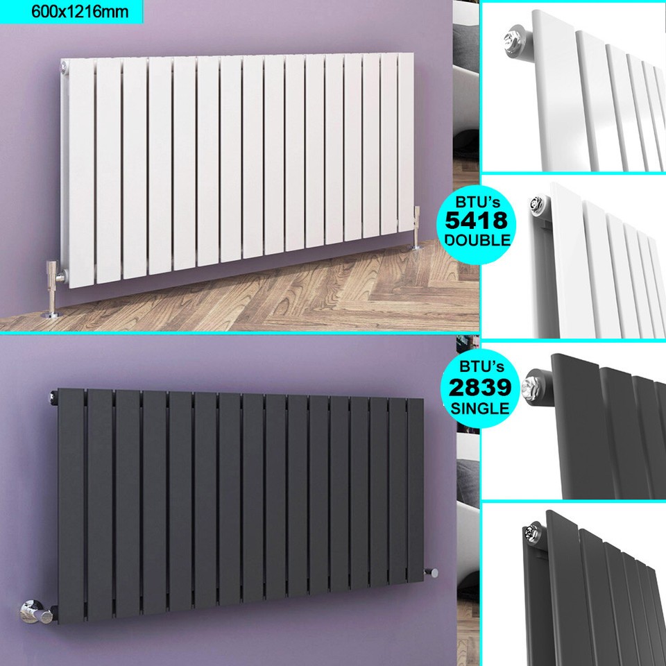 Radiator Vertical Horizontal Flat Panel Oval Column Traditional ...