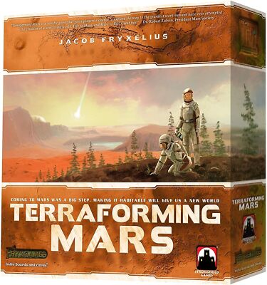 FryxGames Terraforming Mars Brettspiel Alter 12 1-5 Spieler 120 Minuten