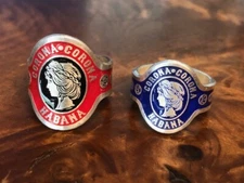 Gunther Grant better then Cartier cigar rings 925 silver USA ...