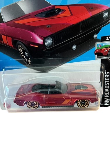 Hot Wheels '70 Plymouth Barracuda 20/250 HW Roadsters 3/5 2021 NEW - Picture 2 of 3