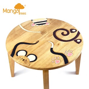 circle kids table