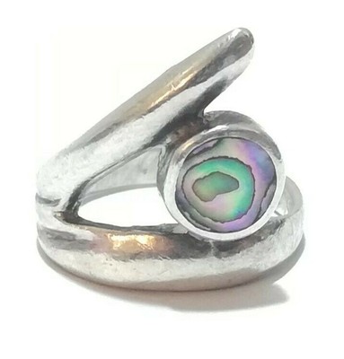 Bague Vintage En Argent Massif, Superbe état