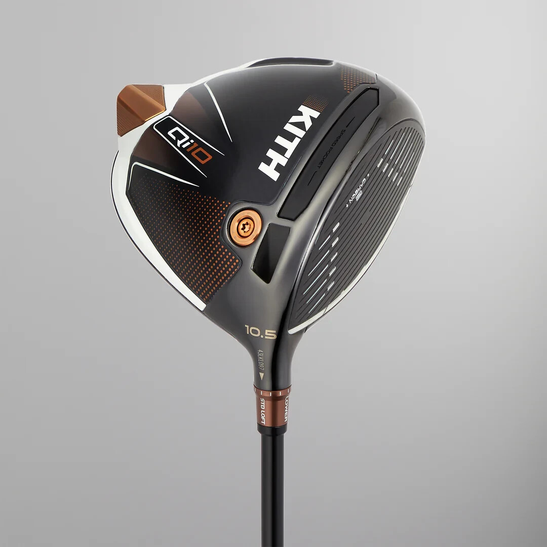 KITH x TaylorMade: Qi10 Driver 10.5 Loft Regular Flex Black KITH x TaylorMade: Qi10 Driver 10.5 Loft Regular Flex Black
