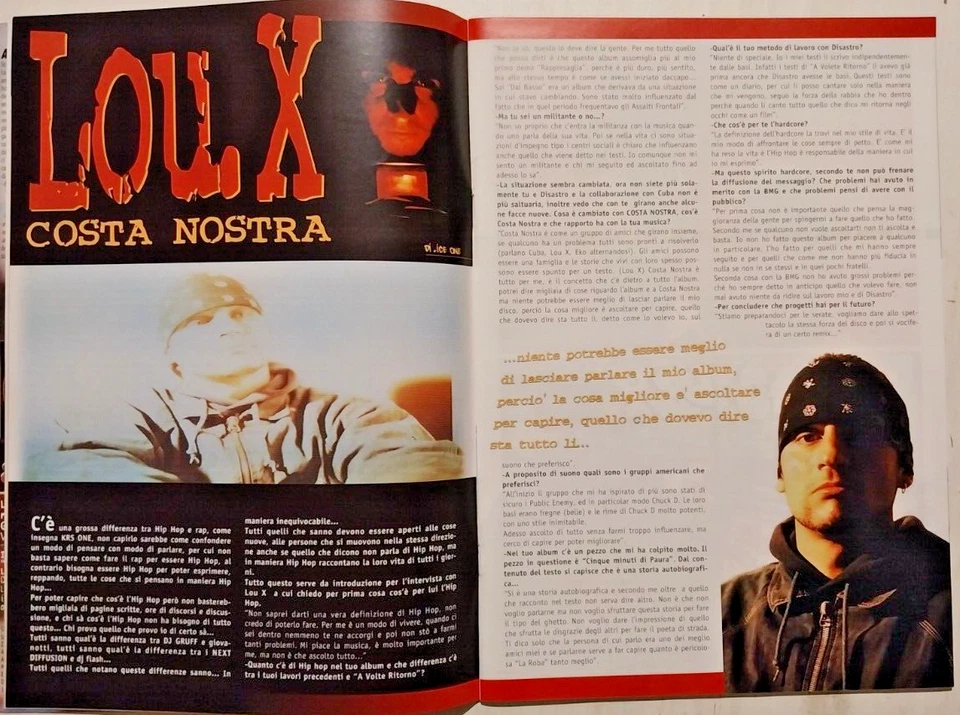 Aelle Magazine n° 16 rivista rap graffiti fanzine hip-hop italiano - Immagine 4 di 4