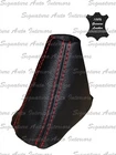 HOLDEN VY VZ LEATHER AUTO GEAR SHIFTER BOOT COMMODORE S SS SV6 - RED STITCH