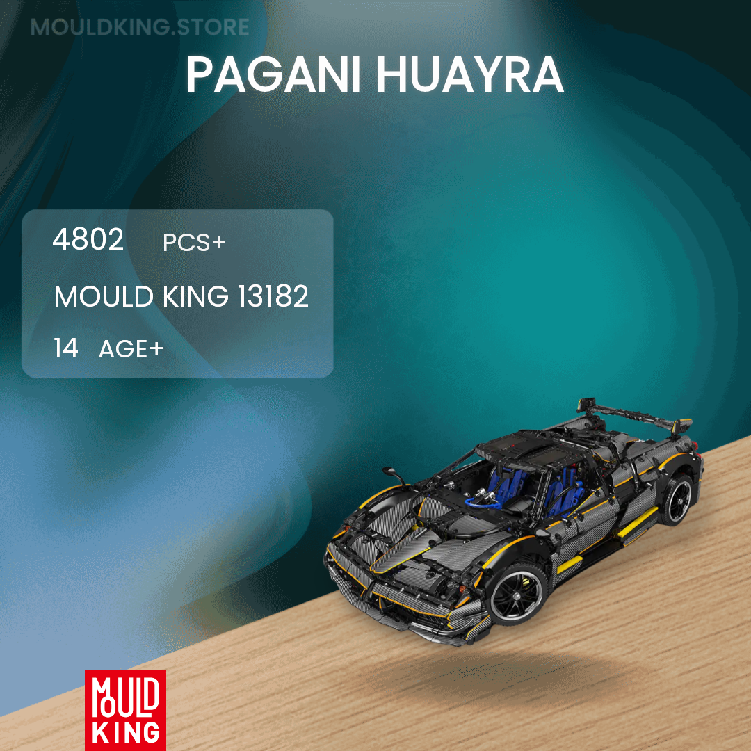 MOULD KING 13182 Pagani Huayra with 4802 Pieces | eBay