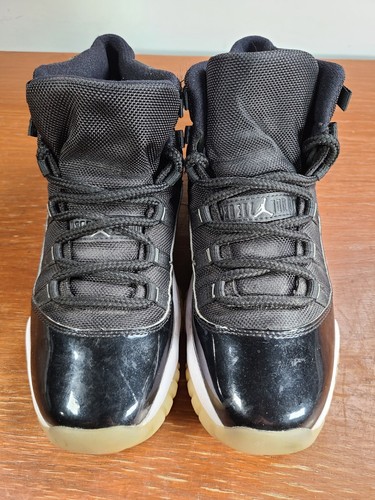 Air Jordan Retro 11 XI Black Jubilee 25th Anniversary GS Size 6Y 378038-011 - Picture 3 of 10