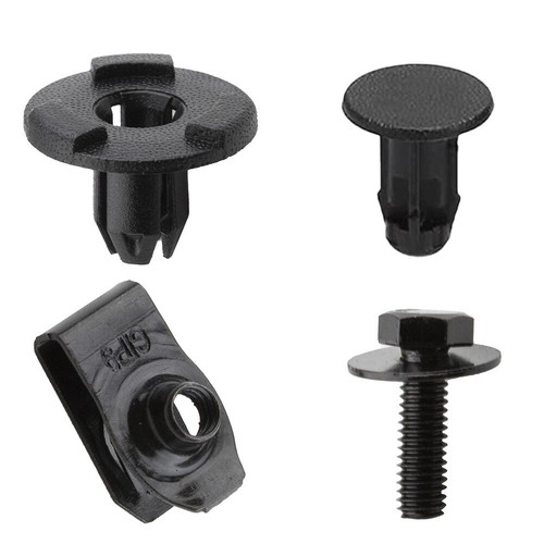 For Nissan Qashqai Engine Undertray Cover Clip Set 30PCS Metal Bolts & Clamps - Picture 11 of 12