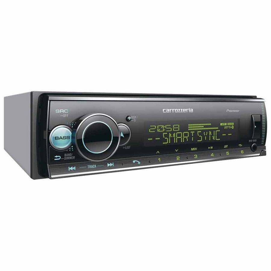 カーオーディオ MVH-6600 PIONEER S/NO: BFKA005017JP Pioneer Carrozzeria MVH-6600 1DIN USB/Bluetooth Car Audio