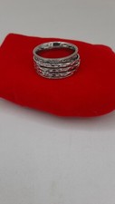 Sterling Silver Spinner Ring Stress Relieving Fidget Ring 7.30 Grams Size 6 GIFT