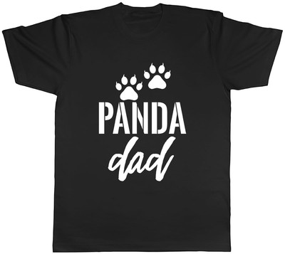 Panda Dad Mens Unisex T-Shirt Tee
