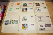 Binder Of First Day Of Issue Postmarked Stamps And Envelopes From 1933-1950