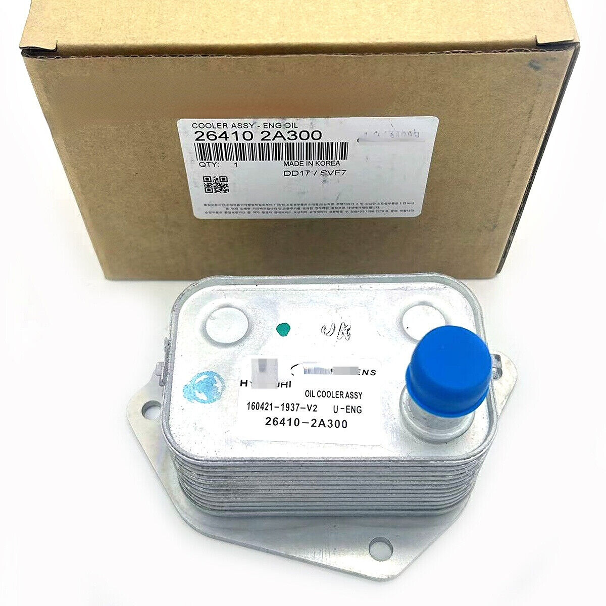 クリアネオ Engine Oil Cooler 26410-2A300 For Hyundai Accent IX20 IX35