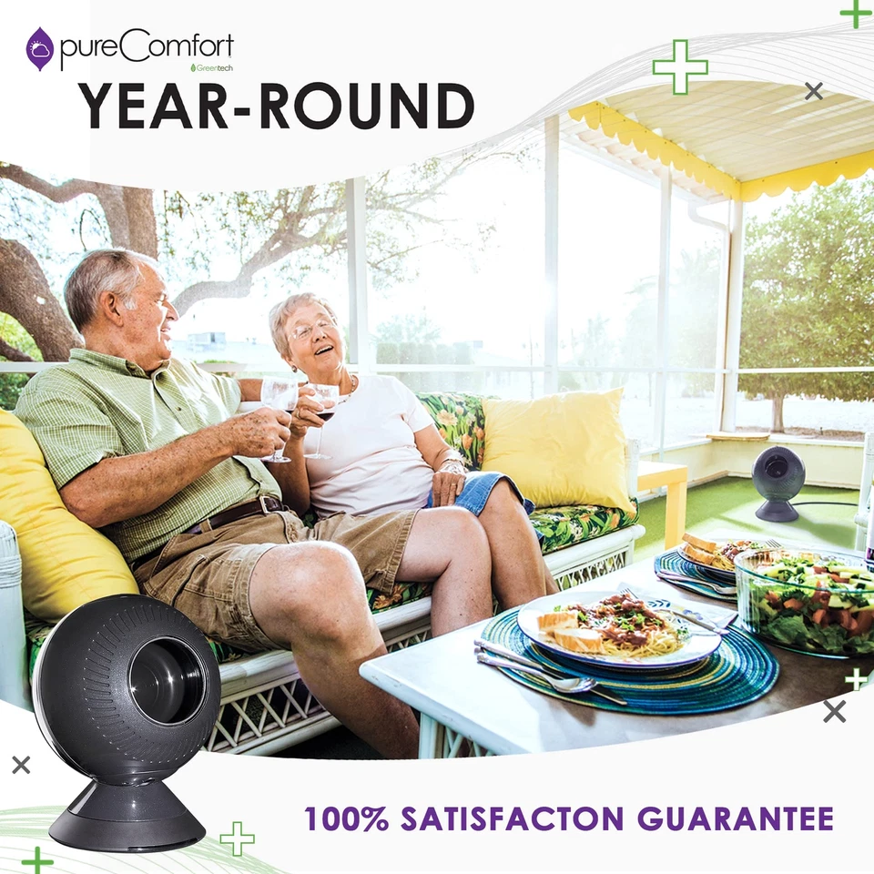 Greentech Environmental pureComfort 年-振荡风扇和加热器 — 第 2/4 张图片