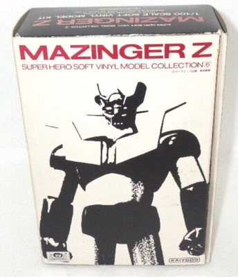 Kaiyodo Mazinger Z 1/100 Soft Vinyl Model Kit Unassembled Vintage Japanese Anime