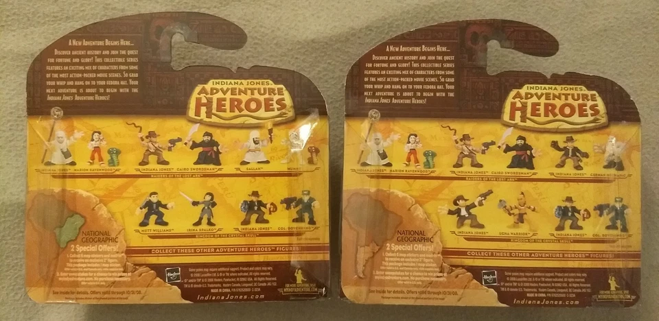 Colección de figuras de acción Indiana Jones Adventure Heroes Foto 2 de 2
