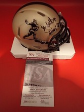 Troy Smith Signed Heisman Mini Helmet W/Heisman 06 JSA WB574831