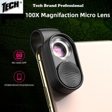 Professional HD High Quality Iphone 100 power Microscope and iPhone lens package