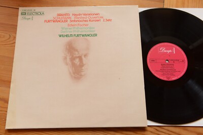 Brahms Schumann FURTWÄNGLER WPO BPO Edwin Fischer LP Dacapo C047