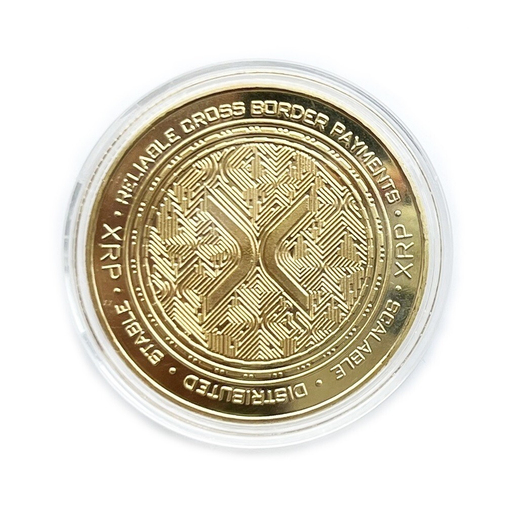 Xrp Merch XRP (Ripple) Physical Crypto Coin Cold Wallet Crypto Xrp