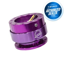 NRG STEERING WHEEL BALL LOCK QUICK RELEASE GEN 2.0 PURPLE SRK-200PP
