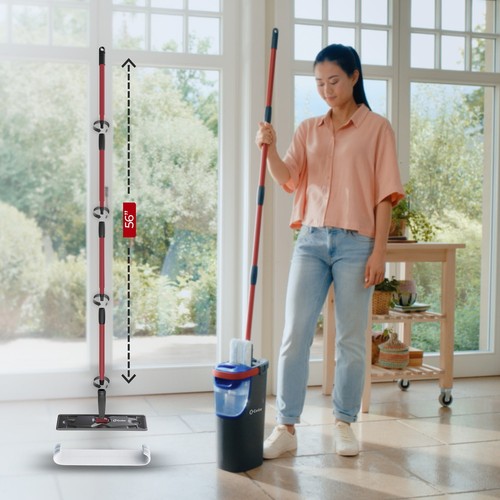 New Wet Mop w/Spray, Reusable Microfiber, Dual Tank, All Floors, Easy Clean - Picture 9 of 9