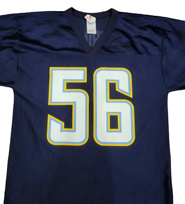 Shawne Merriman #56 San Diego Chargers NFL Players Inc Size Medium