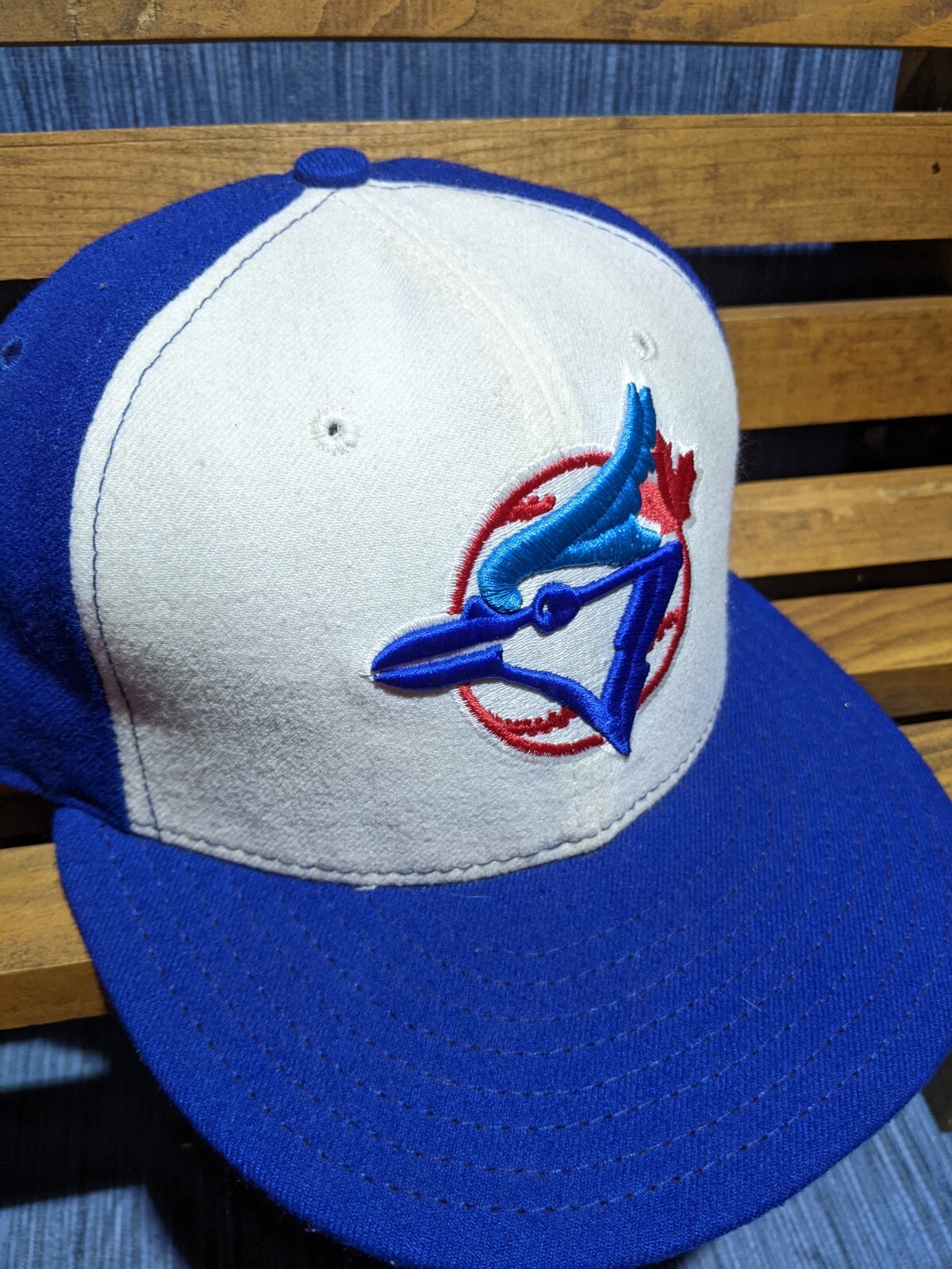 New Era 59Fifty Toronto Blue Jays Vintage On Field Hat Cap Fitted 7 1/4