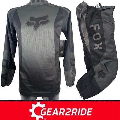 2025 Fox Racing MX Kit Combo Fox 180 Dark Shadow Trikot & Hose - 28''/ Small