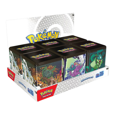 pokemon trading card game stacking tin 2025 randomly selected Pokémon TCG Stacking Tin Q1 2025 One at Random