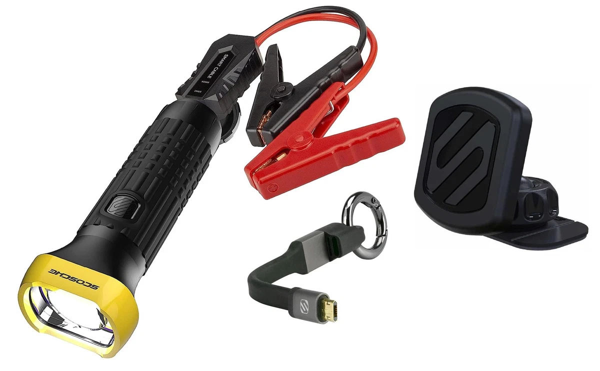 Scosche jump starter flashlight deals