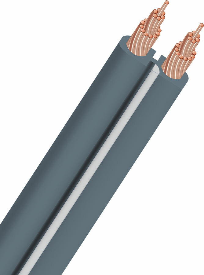 AudioQuest X2 50-футовый серый провод динамика без конца серый 28790₽