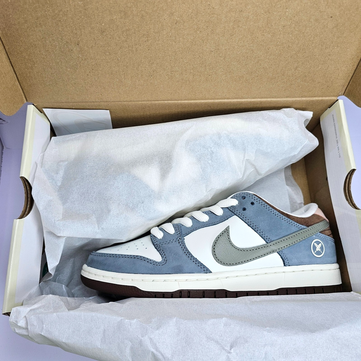 Size 7 - Nike SB Dunk Low x Yuto Horigome Gray for sale