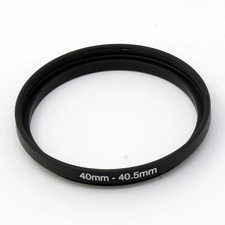Metal Step up Ring 40mm-40.5mm f/ 40mm Male to 40.5mm Female Lens Adapter