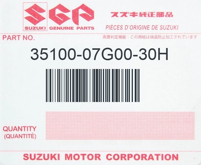 Suzuki QuadSport LT-Z 400 Einheit Frontscheinwerfer Front headlight unit OEM Neu - Bild 4 von 4