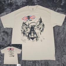 WWE NXT Take Over Shirt Men XL Authentic UK Tour 2015 Big Logo Double Sided