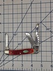 RARE CASE XX REDBONE GREEN CHRISTMAS SHEILD RED LETTER STOCKMAN POCKETKNIFE 6318 — photo 5