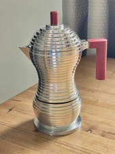 Alessi pulcina Hobtop Espresso Coffee Maker Unused Excellent Condition No Box