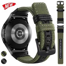 Nylon Wrist Band Strap For Samsung Galaxy Watch FE 7 6 5 Pro 4 Classic 42/46mm