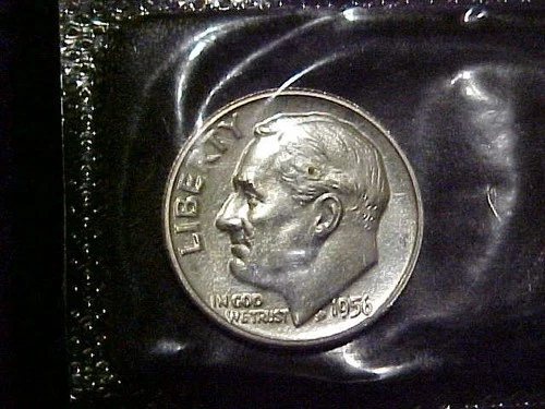 1956 SILVER PROOF DIME