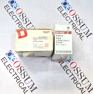 DELIXI ELECTRIC XJ3 XJ3G380 OVERVOLTAGE PROTECTION RELAY 380VAC