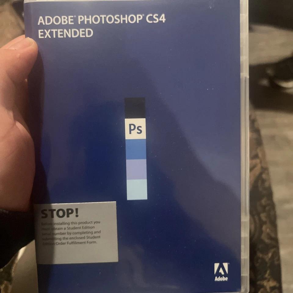 Adobe Photoshop CS4 Extended Student Edition Windows With Serial Number  - Image 4 of 4
