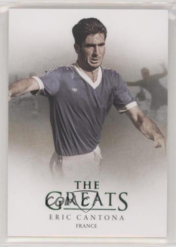 Eric Cantona [Emerald] #104 2021 Futera Unique World card
