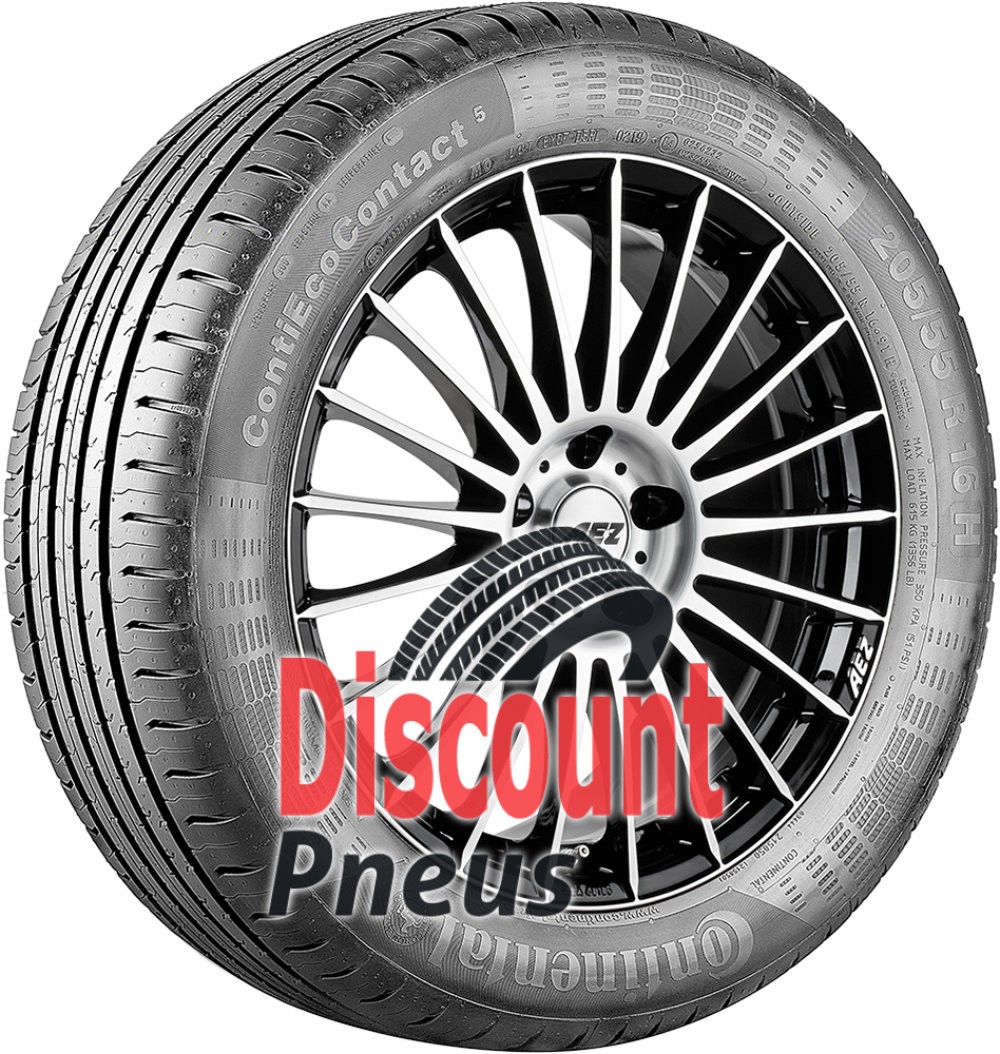 Pneu Continental ContiEcoContact 5 185/55 R15 82H pour citadines