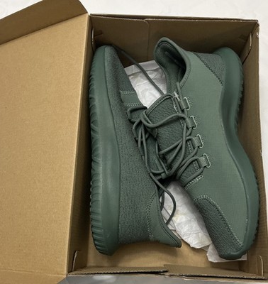Size 10 - Adidas Tubular Shadow Green