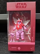 Star Wars Black Series Ewok Valentine s Day Edition Hasbro Collectibles Card