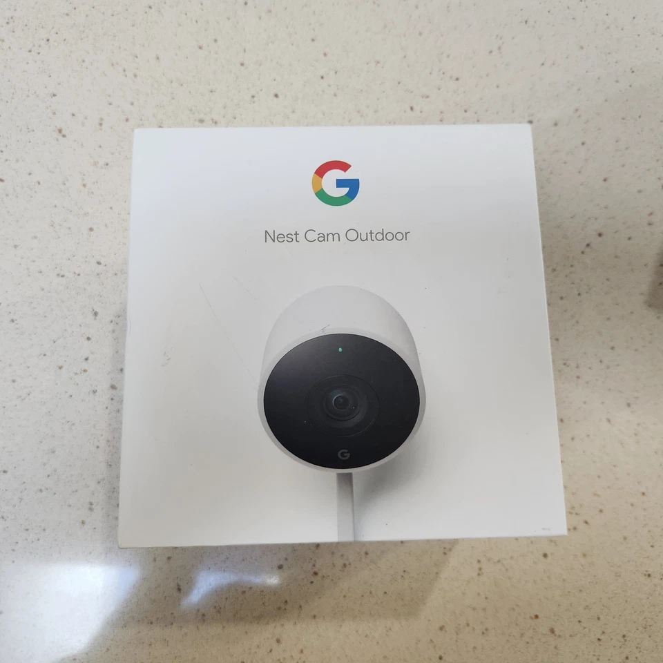 Two Google Nest Cam Outdoor 1st Gen NC2100ES A0033 New Factory Sealed (READ) - Image 3 of 4
