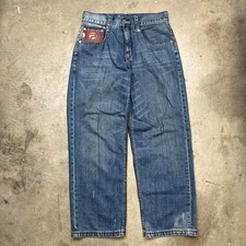 Vintage Y2K Pepe Jeans 34x32 Embroidered Baggy Loose Skater Streetsigns Hip Hop